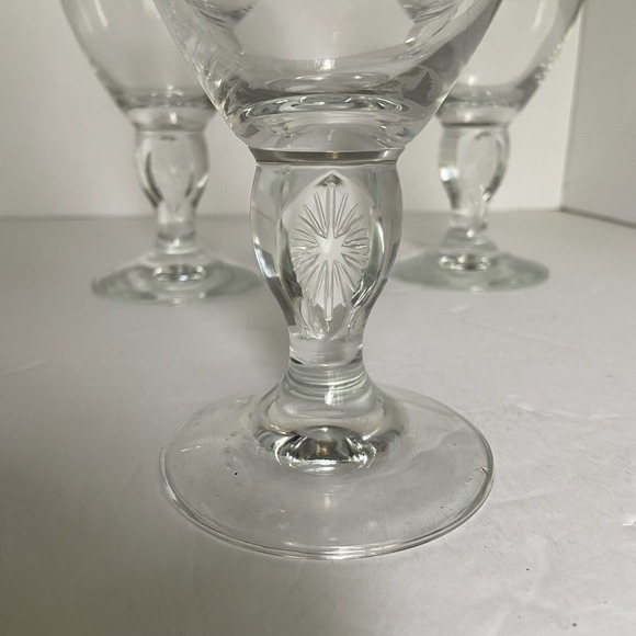 3 Stella Artois Beer Belgium Glass Stem Chalice Bar Ware Man Cave Glasses - Picture 5 of 6